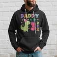 Daddy Of The Three Rex Birthday Dinosaur Family Matching Hoodie Gifts for Him