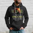 Dallas Texas Solar Eclipse 2024 Solar Eclipse Texas Hoodie Gifts for Him
