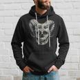 Dämonenschädel Demon Skull Totenkopf Teufel Hoodie Geschenke für Ihn