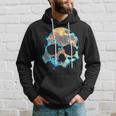 Dead Man's Skull Death Skeleton Head Bones Cool Skulls Hoodie Gifts for Him