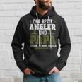 Der Beste Angler Und Papaateratertag Geschenk Herren Kapuzenpullover Geschenke für Ihn