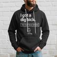 I Got A Dig Bick You That Read Wrong You Read That Wrong Hoodie Gifts for Him