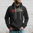 Divertida Evolución Retro Del Fútbol Soccer Evolution Football Sudadera Regalos para él