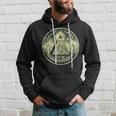 A Dollar Note Allseeing Eye Pyramid Illuminati Hoodie Geschenke für Ihn