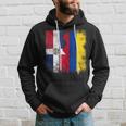 Dominican Republic Roots Half Colombian Flag Colombia Hoodie Gifts for Him