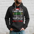 I Don't Need Santa I Already Sit On A Bearded Man's Lap Hoodie Gifts for Him