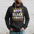 Dope Black Cowboy African American Job Proud Profession Hoodie Gifts for Him