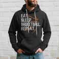 Eat Sleep Basketball Repeat For Basketball Fan Hoodie Geschenke für Ihn