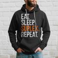 Eat Sleep Suplex Repeat Hoodie Gifts for Him