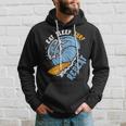 Eat Sleep Surf Repeat Surfing Hoodie Gifts for Him