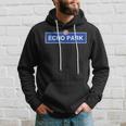 Echo Park Los Angeles City Street Sunset Alvarado Lake 323 Hoodie Gifts for Him