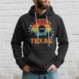 Eclipse Solar 2024 Texas Vintage Totality Texas Hoodie Gifts for Him
