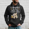 Ein Mann Kann Nichton Bier Alleine Leben Dog Dad Dog Kapuzenpullover Geschenke für Ihn