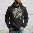 Elemental Harmony Earth Fire Air Water Hoodie Gifts for Him