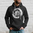 Enso Zen Circle Of Enlightenment Lotus Vintage Hoodie Gifts for Him