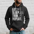 Essen Sleeep Tren Repeat Gym Trenbolon Kapuzenpullover Geschenke für Ihn