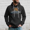 Estes Park Colorado With Mountain Sunset Scene Hoodie Gifts for Him