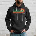 Evergreen Vintage Stripes Anderson Island Washington Hoodie Gifts for Him