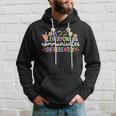 Everyone Communicates Differentely Aba Therapist Aba Therapy Hoodie Gifts for Him