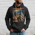 Expressionist Artsy Devon Rex Cat Artistic Devon Rex Cat Hoodie Gifts for Him