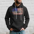 F-105 Thunderchief Airplane Vintage Flag Hoodie Gifts for Him