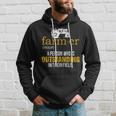 Farmer A Person Who Is Outstanding In Their Field Farm Hoodie Gifts for Him