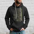 Father's Day Best Dad Ever Vintage Camo Usa Flag Deer Hunter Hoodie Gifts for Him