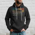 Fathers Day Black Father Definition African American Dad Hoodie Gifts for Him