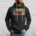 Father's Day Black Father The Essencial Element Science Dad Hoodie Gifts for Him