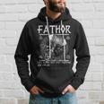 Fathor Like Dad Just Way Mightier Father's Day Fa-Thor Hoodie Gifts for Him