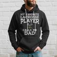 My Favorite Lacrosse Player Calls Me Dad Fathers Day Lax Men Hoodie Gifts for Him