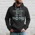 My Favourite People Call Me Pops Fathers Day Hoodie Gifts for Him