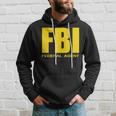 Fbi Federal Bureau Of Investigation Chest Logo Agent Hoodie Geschenke für Ihn