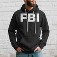 Fbi Logo Federal Bureau Of Investigation Hoodie Geschenke für Ihn