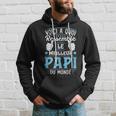 Fête Des Grands-Pères Meilleur Papi Super Papy Sweat à capuche Cadeaux pour lui