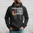 Firefighting Saved Me Firefighter Hoodie Gifts for Him