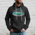 Flat EarthMap Model Globe Conspiracy Believer Hoodie Gifts for Him