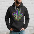 Fleur De Lis New Orleans Carnival Costume Outfit Mardi Gras Hoodie Gifts for Him