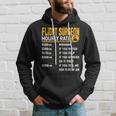 Flight Surgeon Hourly Rate Flight Physician Doctor Hoodie Gifts for Him