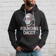 Founding Daddy George-Washington 4Th Of July Hoodie Gifts for Him