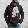 Four Aces Poker Idea For Poker Fans Hoodie Gifts for Him