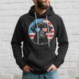 Fourth Of July Dog American Flag July 4Th Labrador Retriever Hoodie Gifts for Him