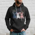 French Bulldog American Flag 4Th Of July Independence Day Hoodie Gifts for Him