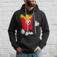 French Fries Ketchup Fast Food Lover Fancy Dress Costume Hoodie Gifts for Him