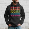 100 Days Smarter Counting Tally Marks 100Th Hoodie Gifts for Him