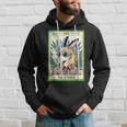 Bunny Cannabis Weed Lover 420 The Stoner Tarot Card Hoodie Gifts for Him