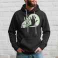 Bunny Hand Shadow Puppet Rabbit Humor Hoodie Gifts for Him