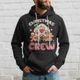 Christmas Crew Gingerbread In Candy House Cute Xmas Hoodie Gifts for Him