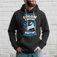 Colon Cancer Fighter Fighting Unicorn Quote Idea Hoodie Gifts for Him