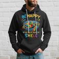 Be Happy In Your Own Shell Autism Awareness Turtle Hoodie Gifts for Him